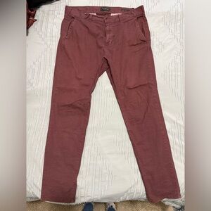 PacSun Maroon Skinny Pants